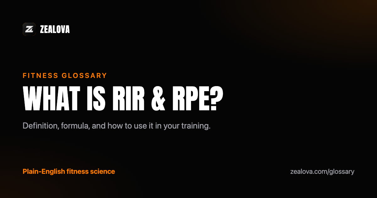 Helms Rir Paper RIR and RPE | Zealova Glossary