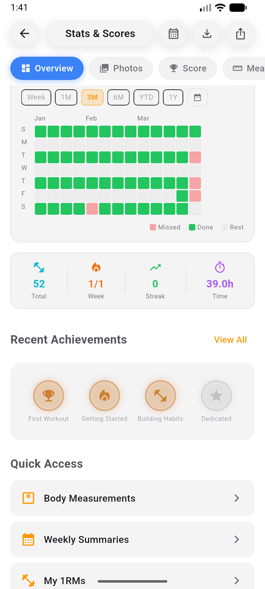 Zealova AI fitness coach workout screen on Android phone